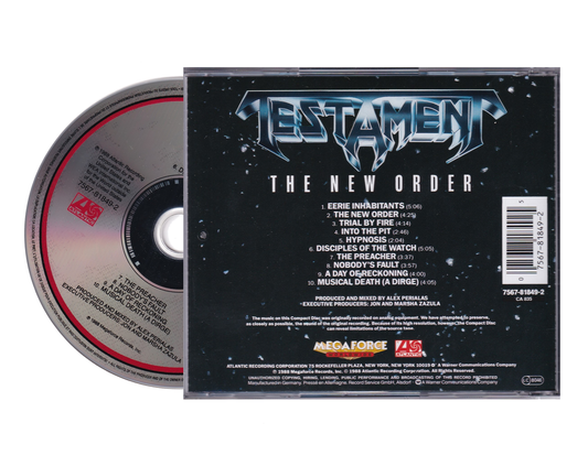 Testament The New Order Disco Cd