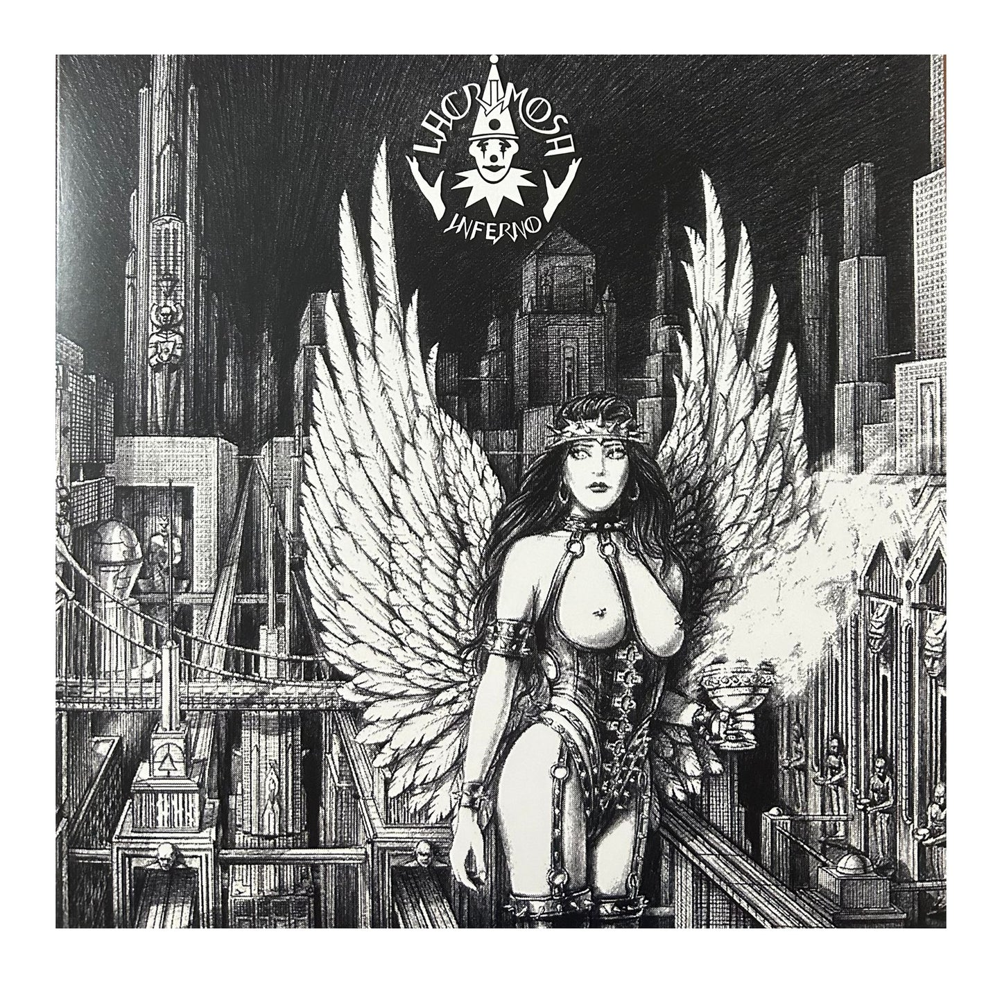 Lacrimosa Inferno Rojo Blood Red 2 Lp Vinyl