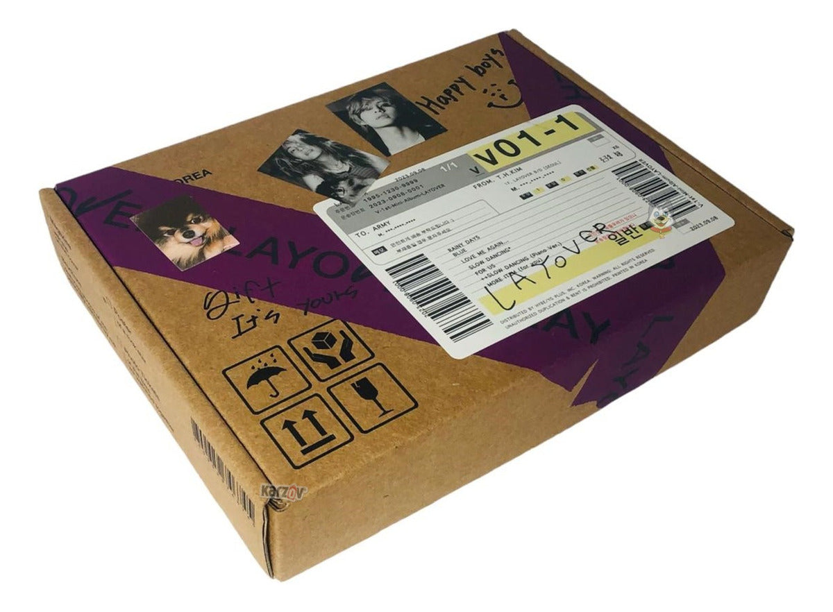 V / Bts Layover Album Version C (Morado)