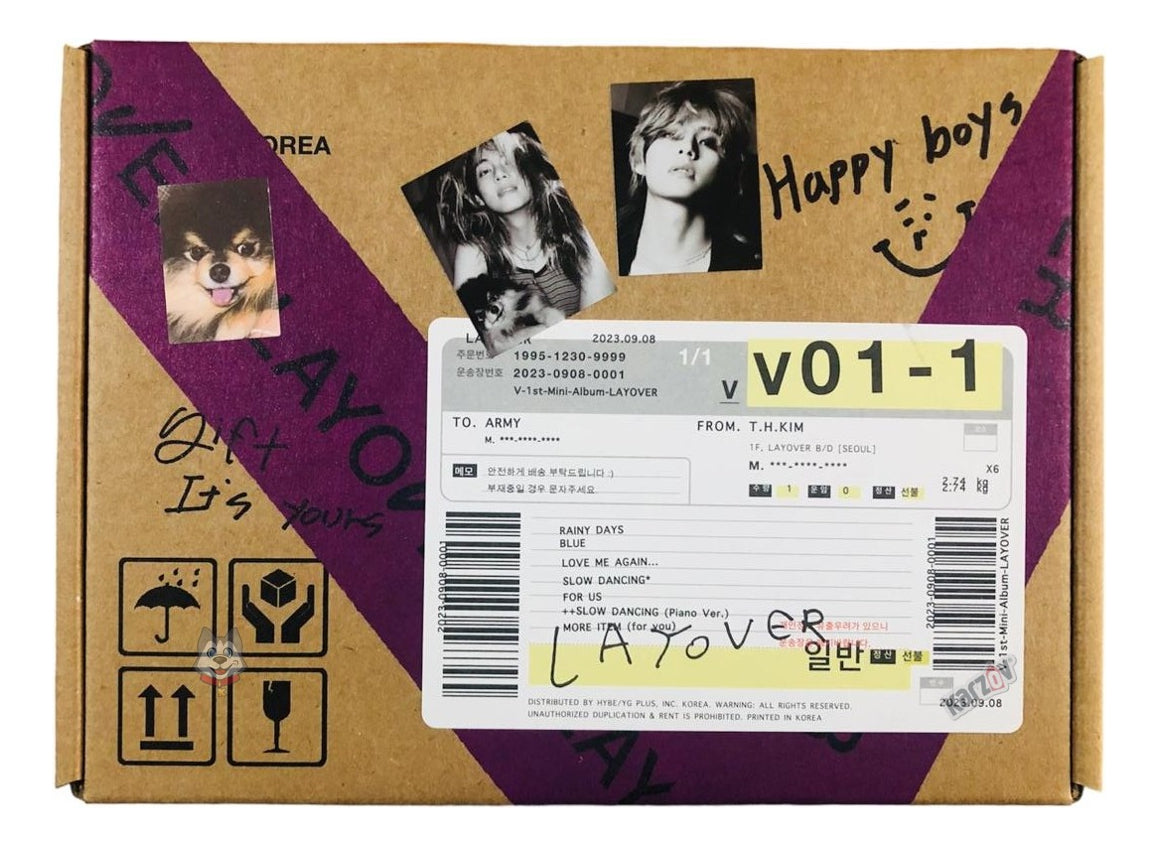 V / Bts Layover Album Version C (Morado)