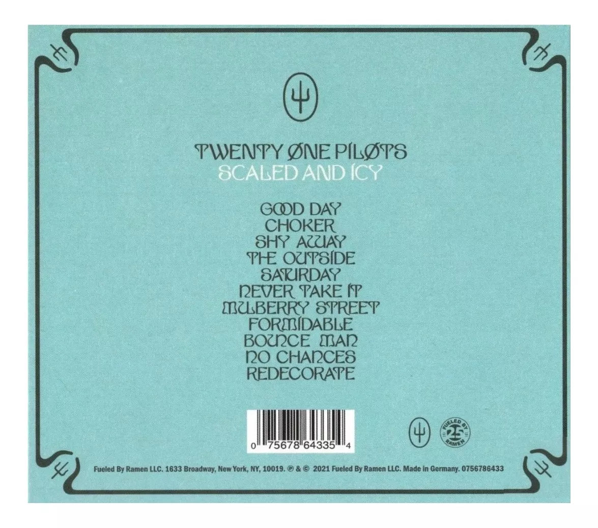 Twenty One Pilots - Scaled And Icy - Disco Cd