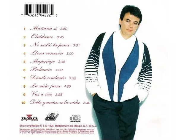 Jose Jose Mujriego Disco Cd