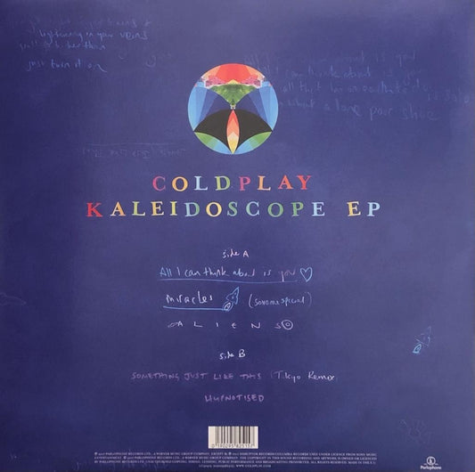 Coldplay Kaleidoscope Ep Lp Acetato Vinyl / Azul