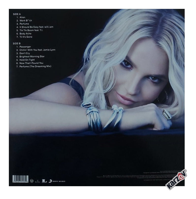 Britney Spears Britney Jean Importado Blue Azul Lp Vinyl