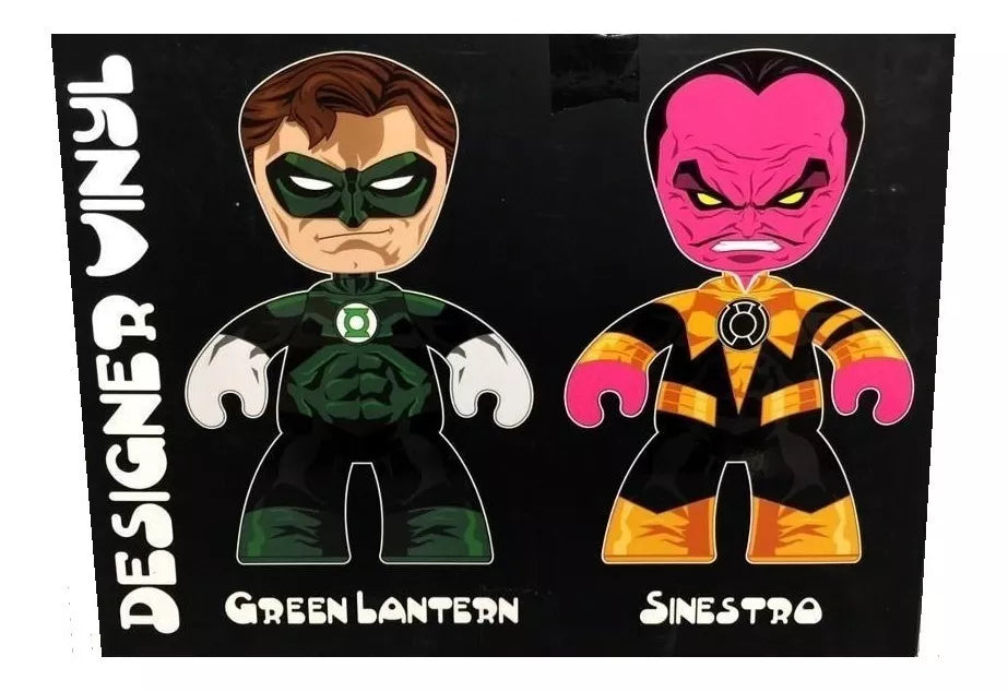 Linterna Verde Y Sinestro Dc Universe Mez-itz Mezco Figura