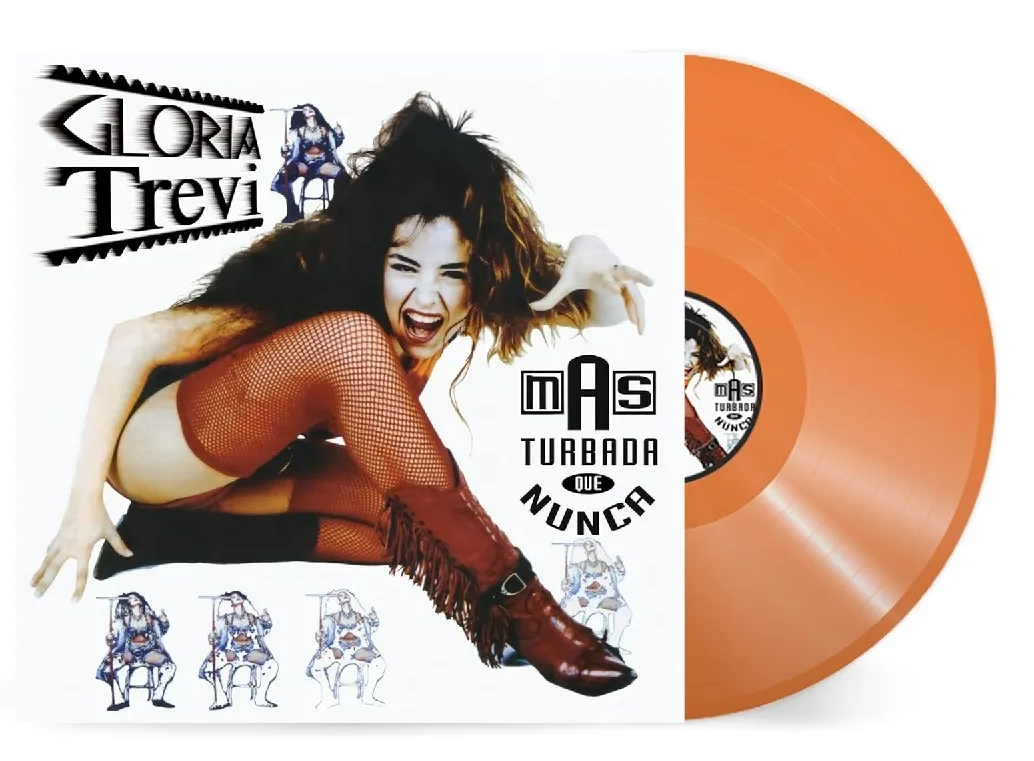 Gloria Trevi Mas Turbada Que Nunca Lp Vinyl