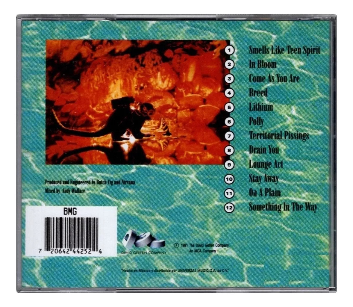 Nirvana Nevermind Disco Cd