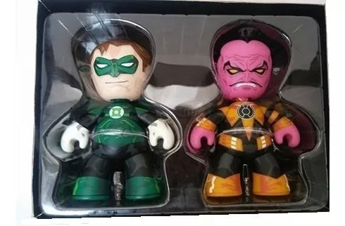 Linterna Verde Y Sinestro Dc Universe Mez-itz Mezco Figura