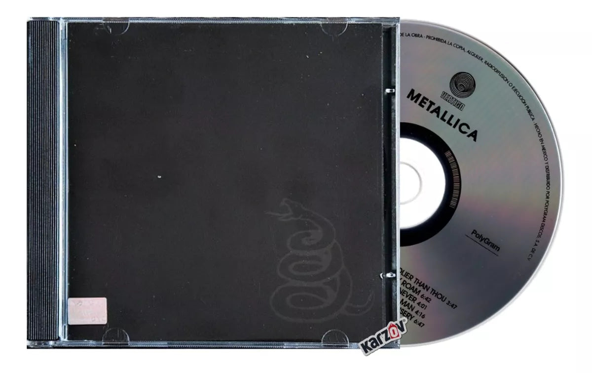 Metallica Metallica Cd Con 12 Canciones