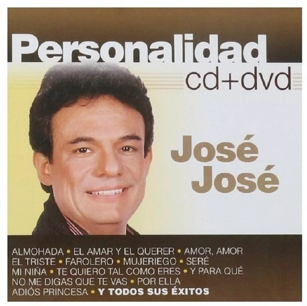 Jose Jose - Personalidad - Disco Cd + Dvd - Nuevo