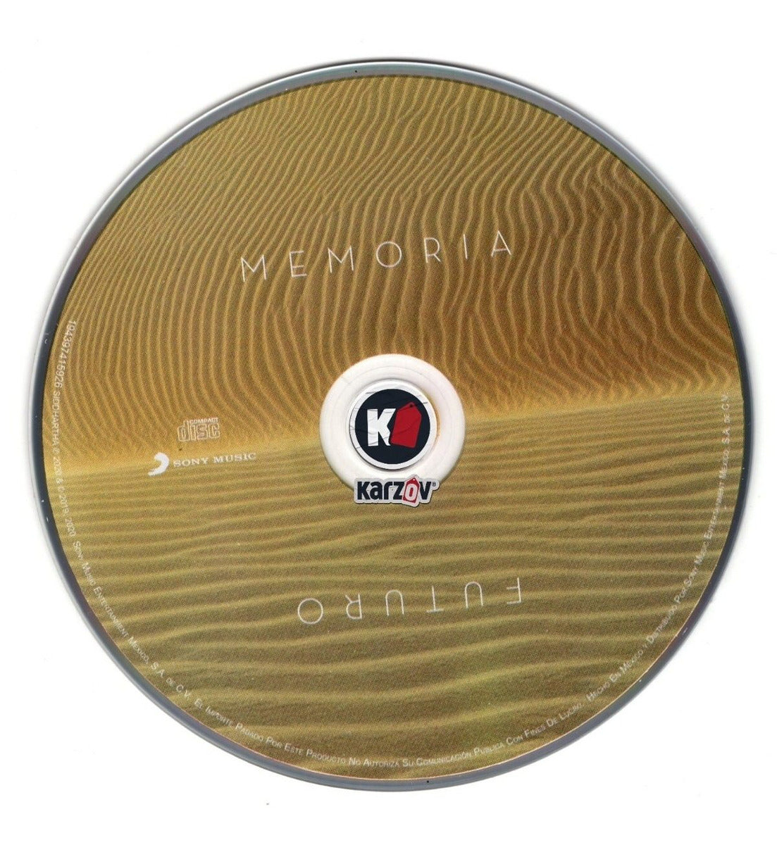 Siddhartha Memoria Futuro Disco Cd