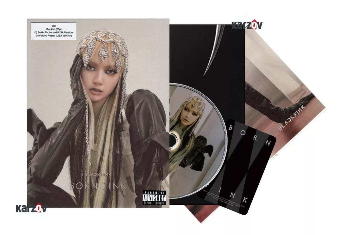 Blackpink Born Pink Disco Cd Kpop Komca Version Lisa