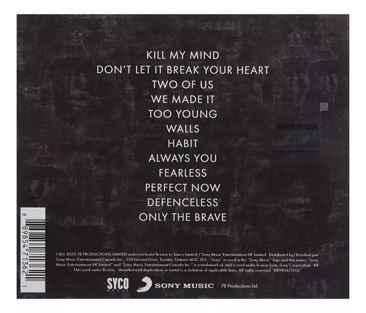 Louis Tomlinson - Walls - Disco Cd - (12 Canciones)