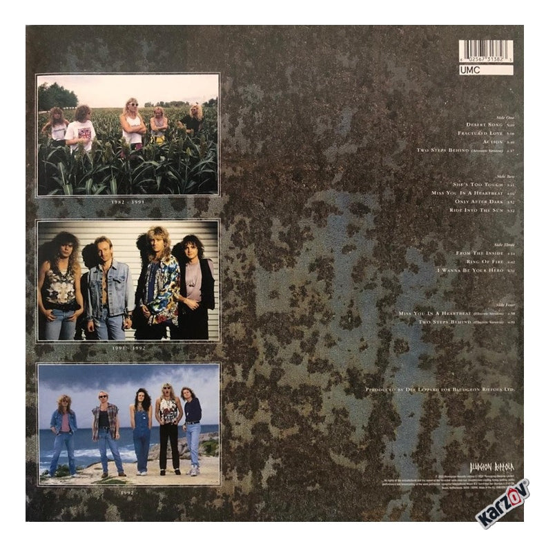 Def Leppard Retro Active 2 Lp Acetato Vinyl