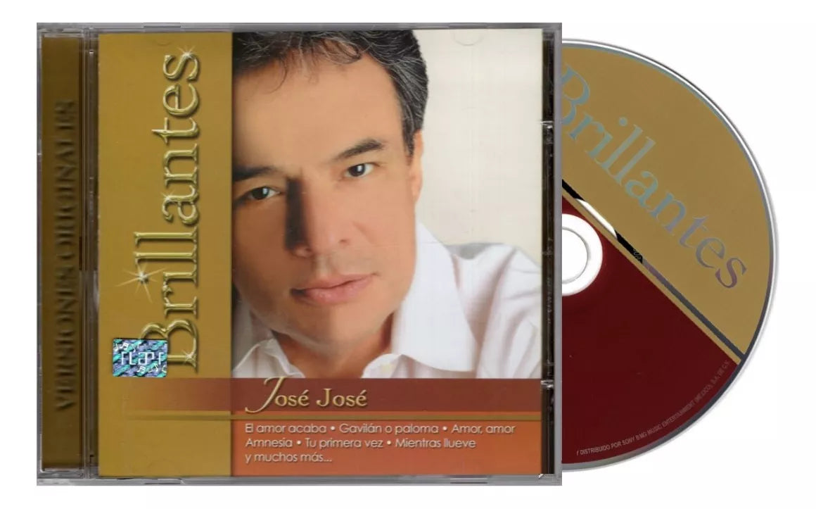Jose Jose - Brillantes - Disco Cd