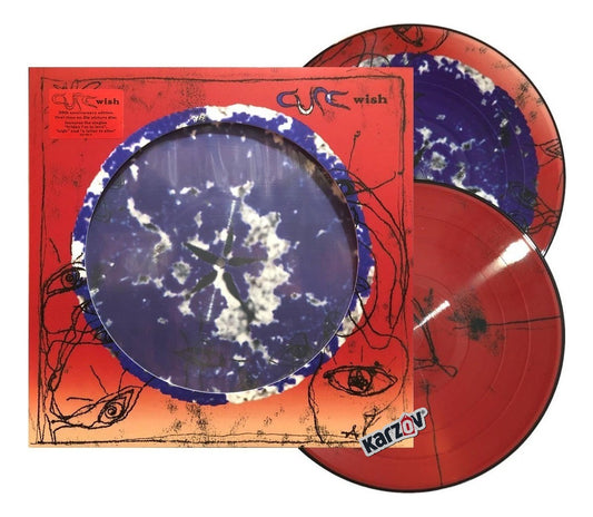 The Cure Wish 30th Anniversary Picture 2 Lp Vinyl
