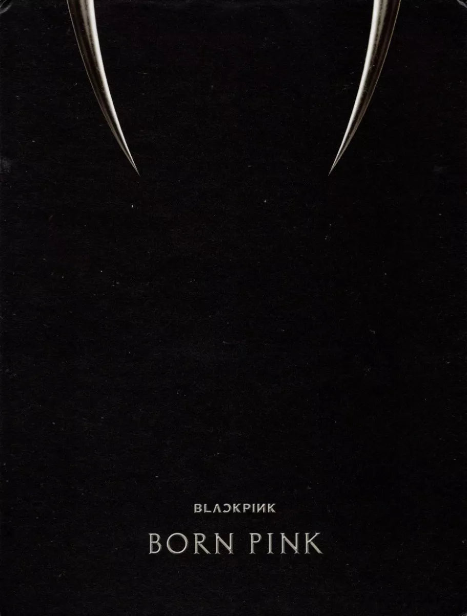Blackpink Born Pink Album Deluxe Photobook Version Black