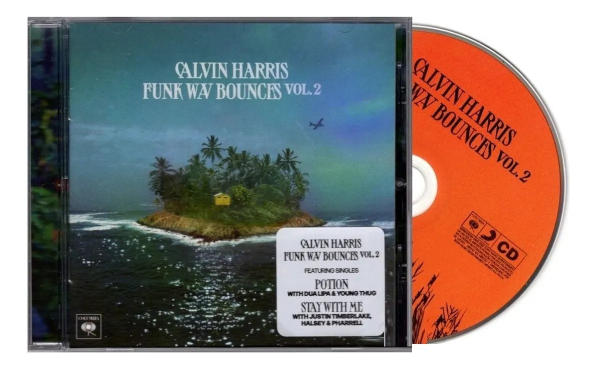 Calvin Harris Funk Wav Bounces Vol 2 / Disco Cd