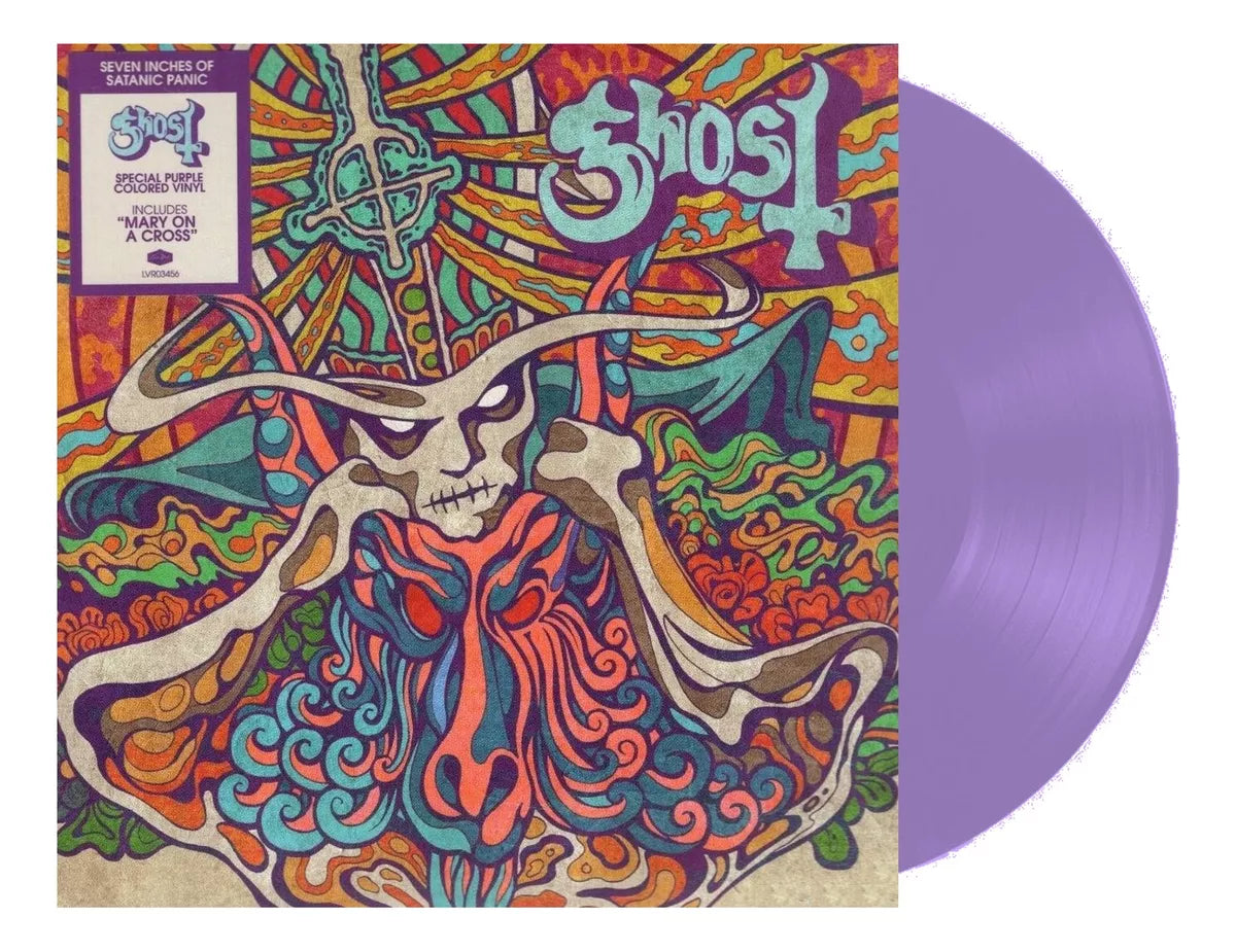 Ghost Seven Inches Of Satanic Panic Purple 7 Lp Vinyl