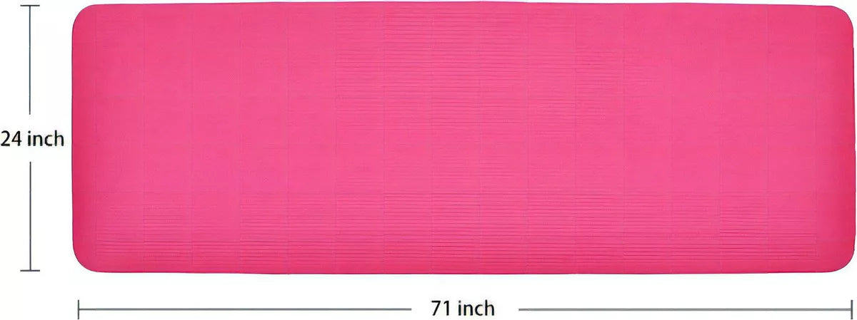 Tapete Fitness Yoga Extra Grueso 25 Mm Incline Fit Color Rosa