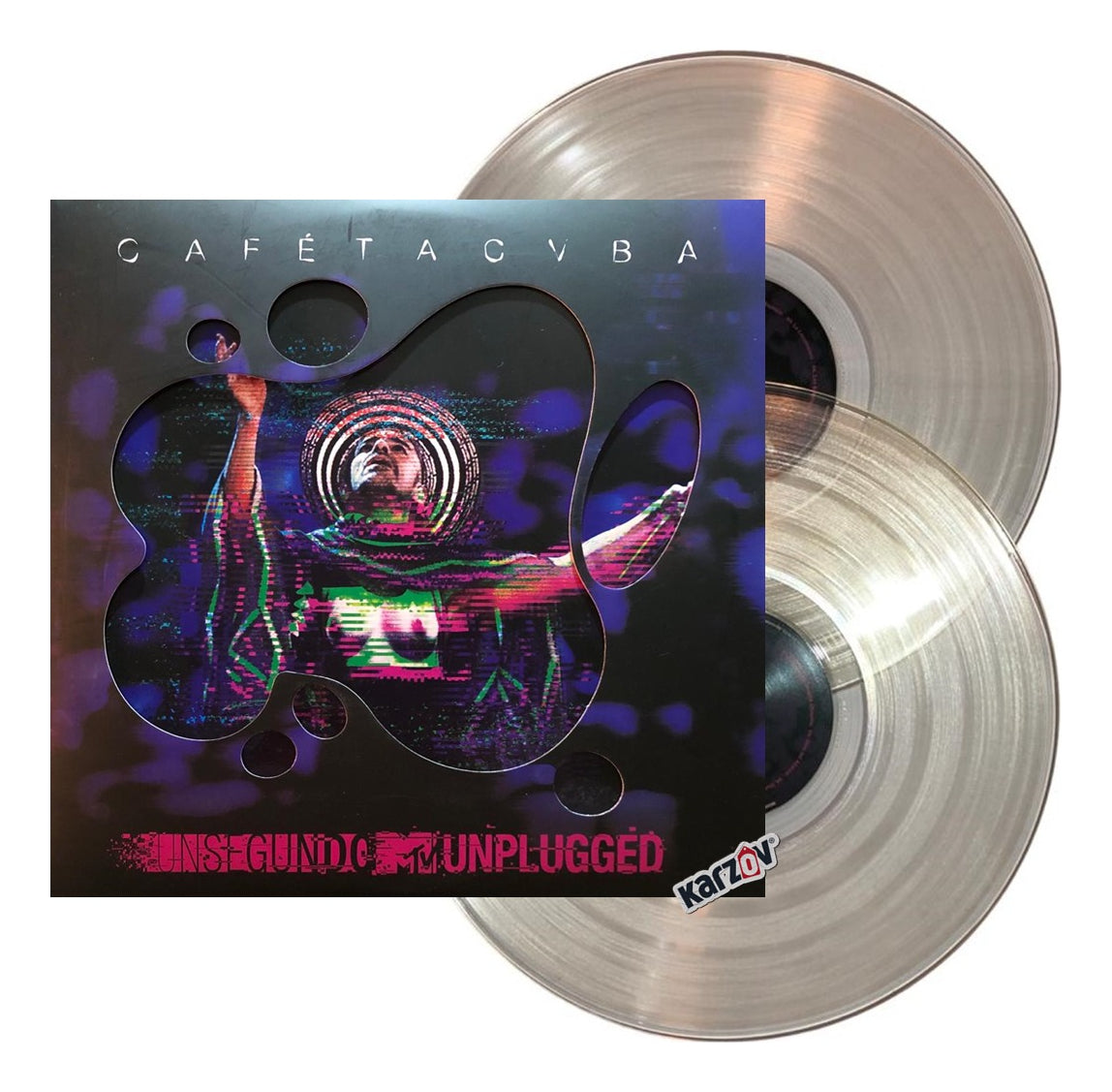Cafe Tacuba Un Segundo Mtv Unplugged Clear 2 Lp Vinyl