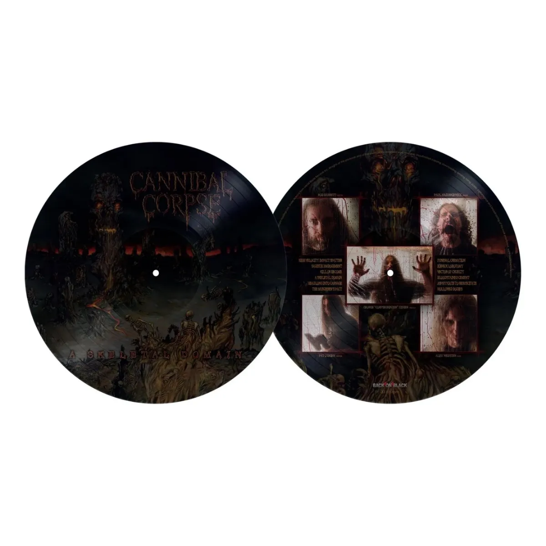 Cannibal Corpse A Skeletal Domain Picture Disc Lp Vinyl