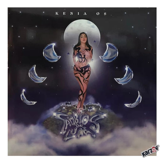 Kenia Os Cambios De Luna Blue Azul Lp Vinyl + Tarjeta Exclusiva