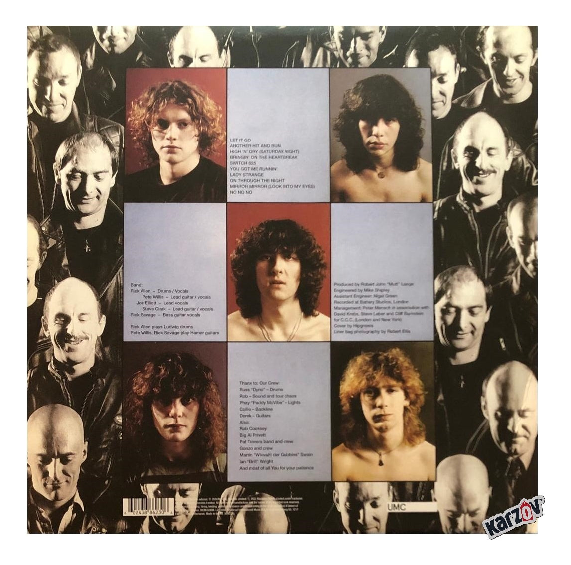 Def Leppard High 'n' Dry - Rsd - Lp Acetato Vinyl