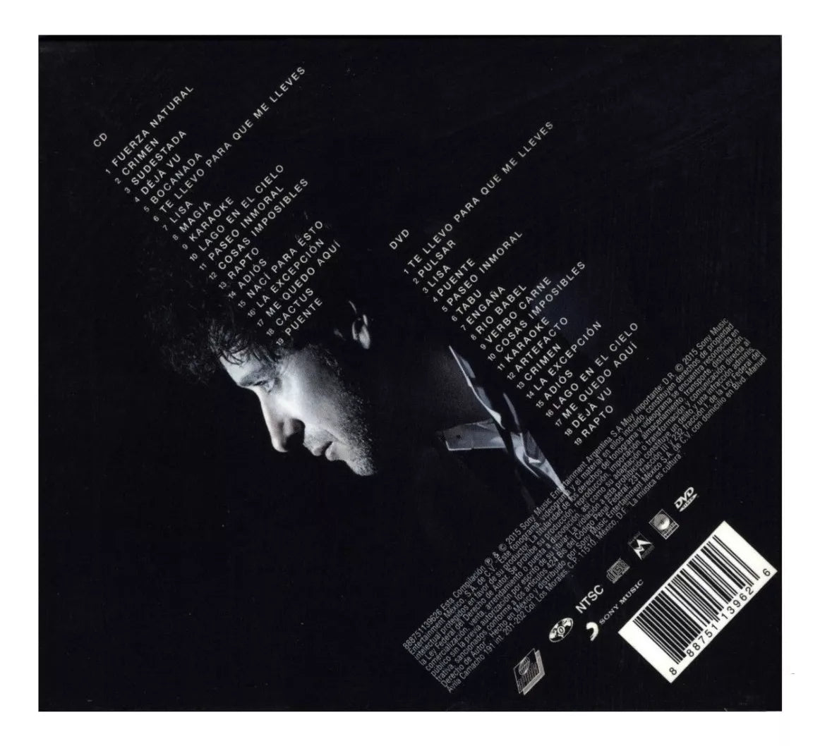 Infinito Gustavo Cerati Disco Cd + Dvd