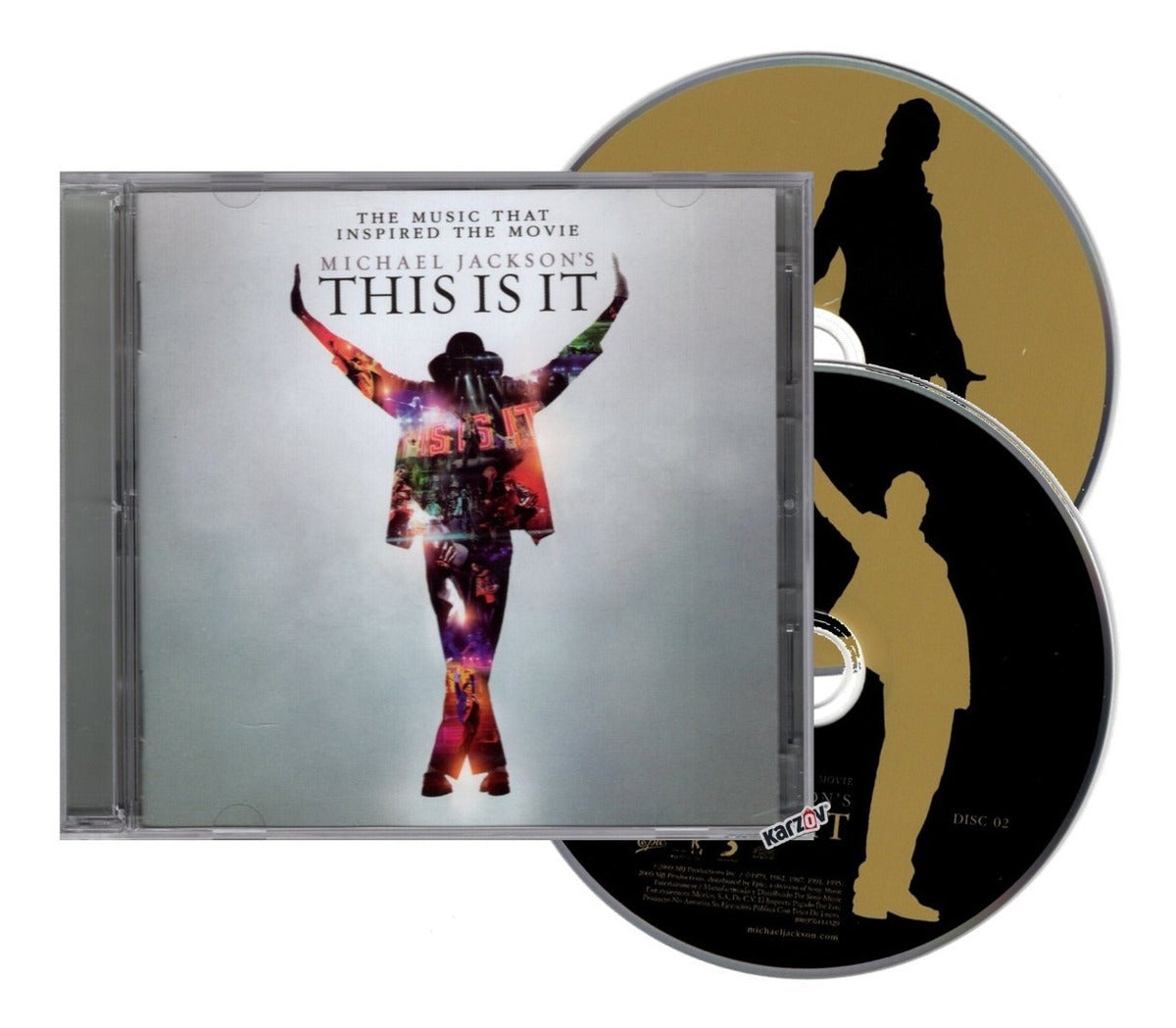 Michael Jackson This Is It Deluxe Soundtrack 2 Discos Cd 's