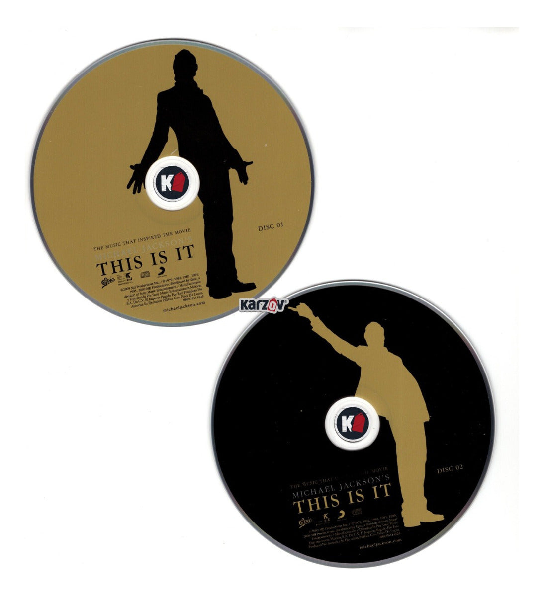 Michael Jackson This Is It Deluxe Soundtrack 2 Discos Cd 's