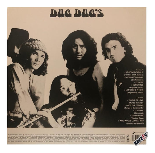 Los Dug Dug's Lp Acetato Vinyl