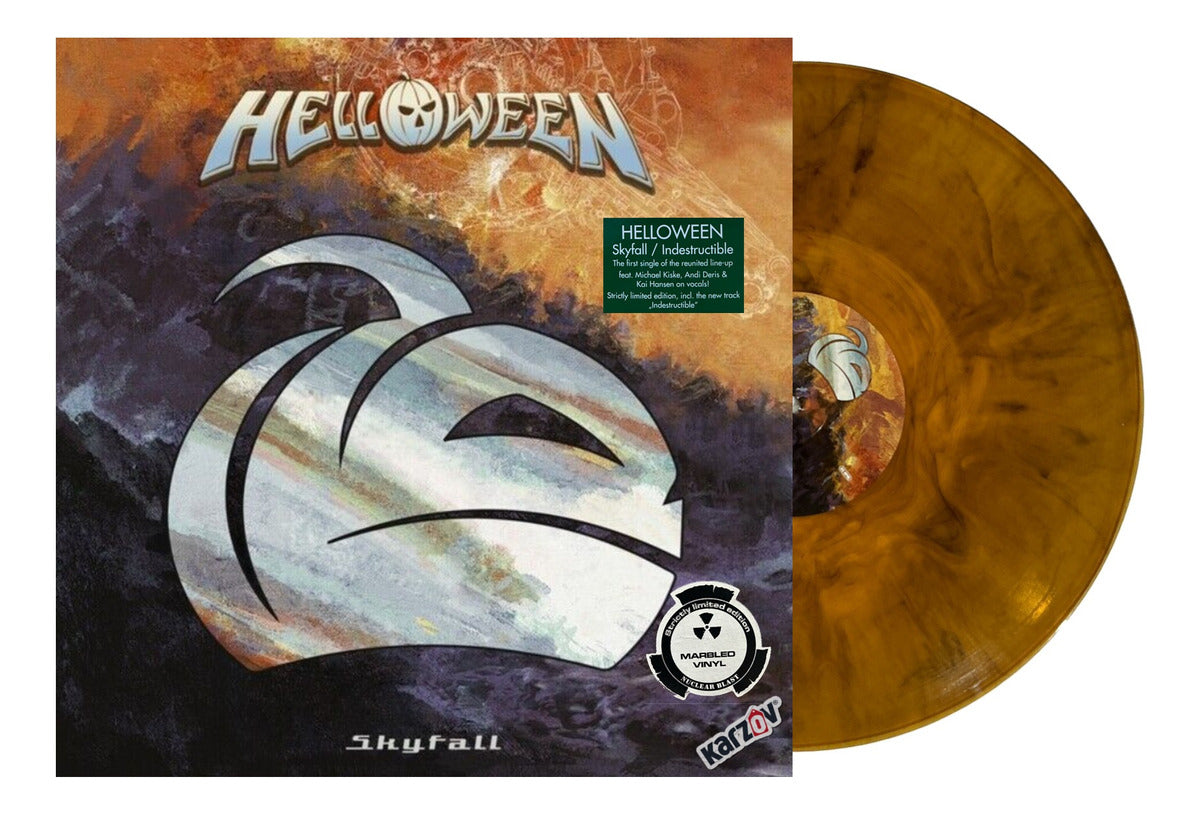 Helloween Skyfall Orange Anaranjado Lp Vinyl