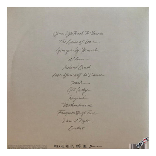 Daft Punk Random Access Memories Drumless Edition 2 Lp Vinyl