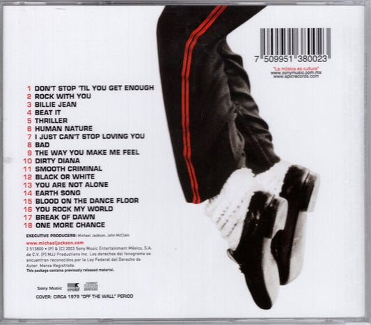 Michael Jackson Number Ones Discos Cd
