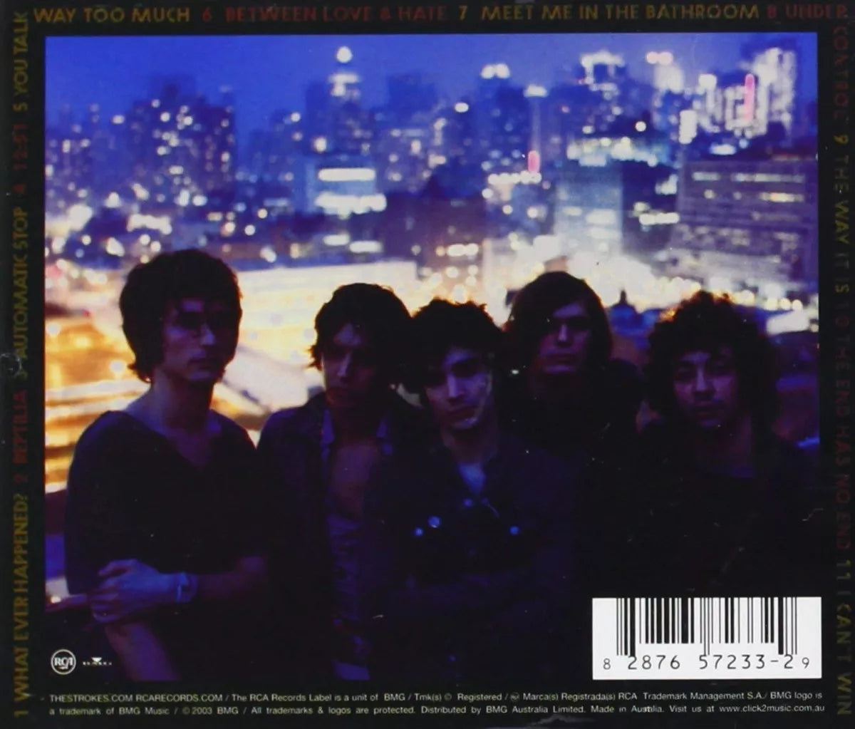 The Strokes - Room On Fire - Disco Cd - 11 Canciones -