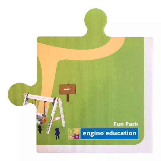 Tapete Rompecabezas Ciudad Divertida 9 Pzs (100 X 100 Cm)