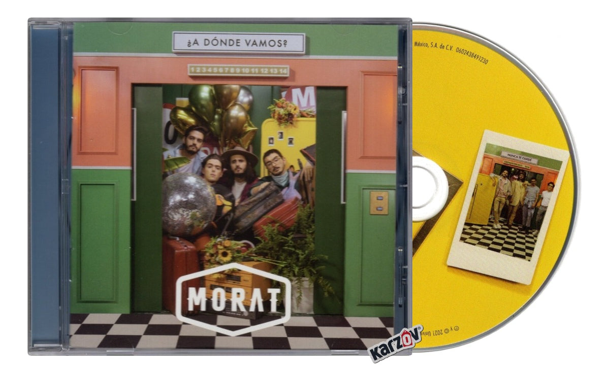 Morat ¿A Donde Vamos? Disco Cd