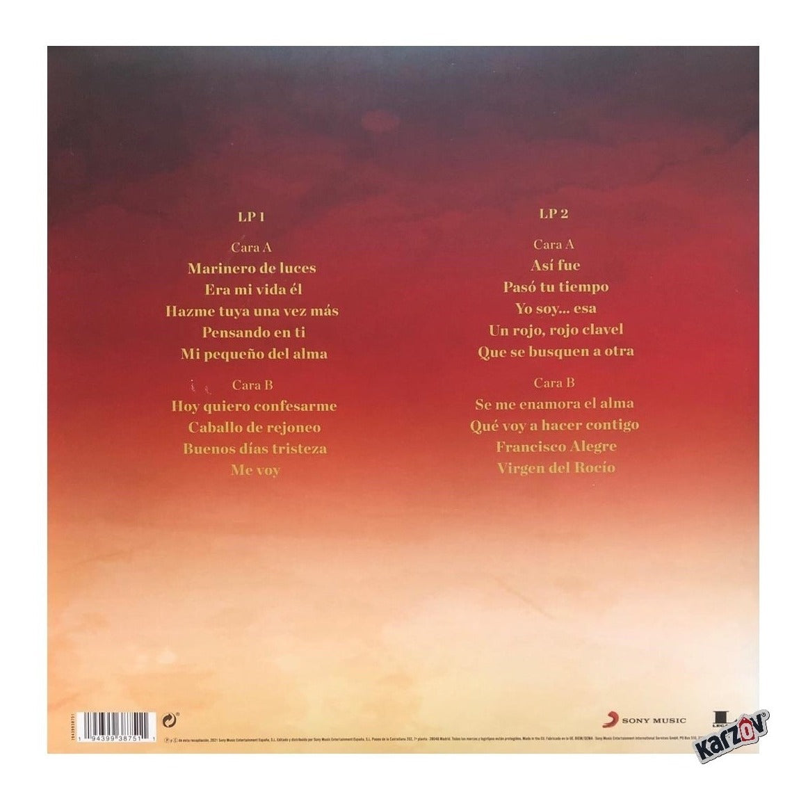 Isabel Pantoja Hits 2 Lp Vinyl