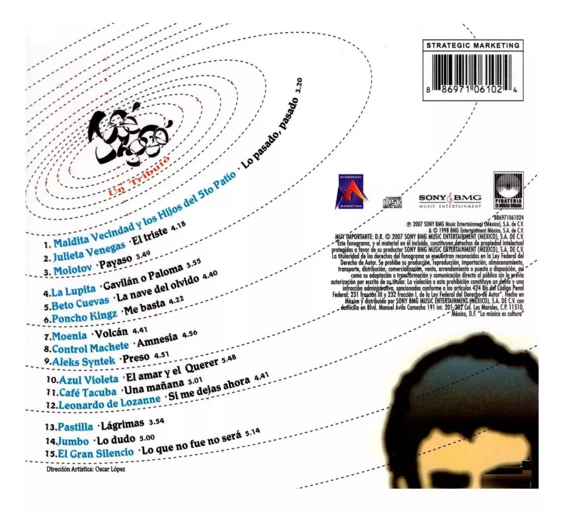 Jose Jose Un Tributo Disco Cd