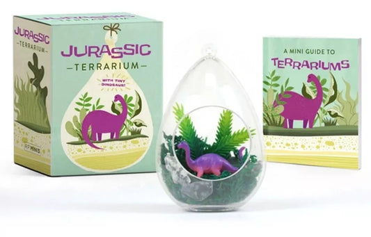 Terrario Jurasico Con Mini Dinosaurio Running Press