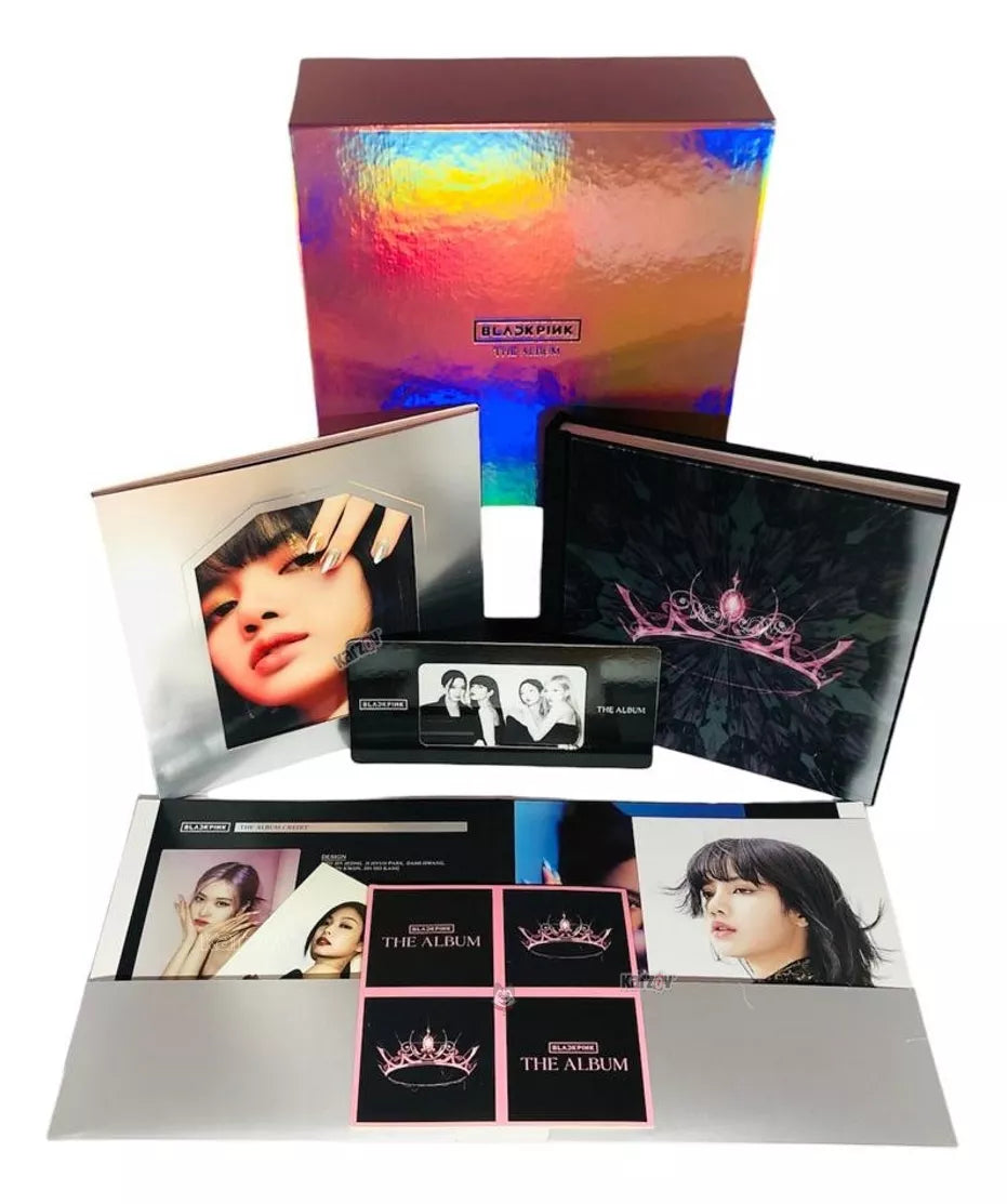 Blackpink The Album Komca K-pop Full Box Album Cd Version 4