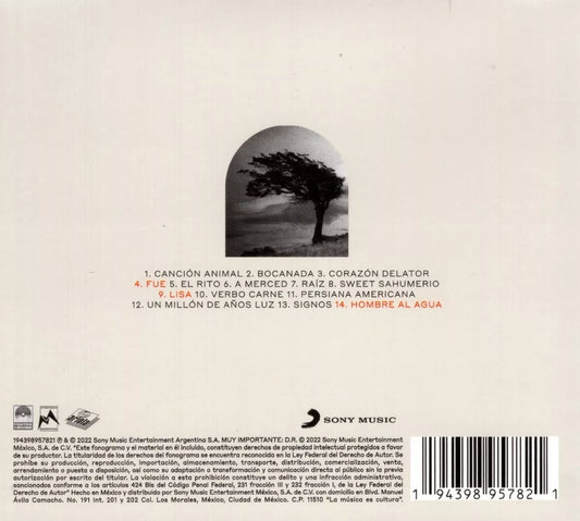 Gustavo Cerati 14 Episodios Sinfonicos En Vivo 2002 Disco Cd