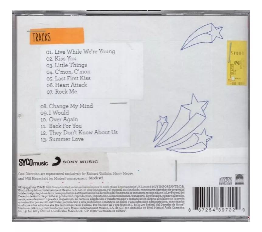 Take Me Home - One Direction - Cd Disco -