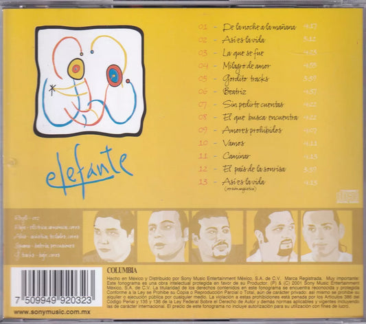 Elefante El Que Busca Encuentra Disco Cd