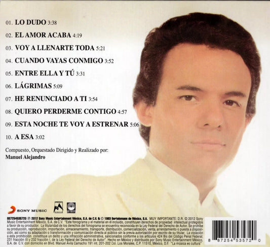 Jose Jose - Secretos - Disco Cd
