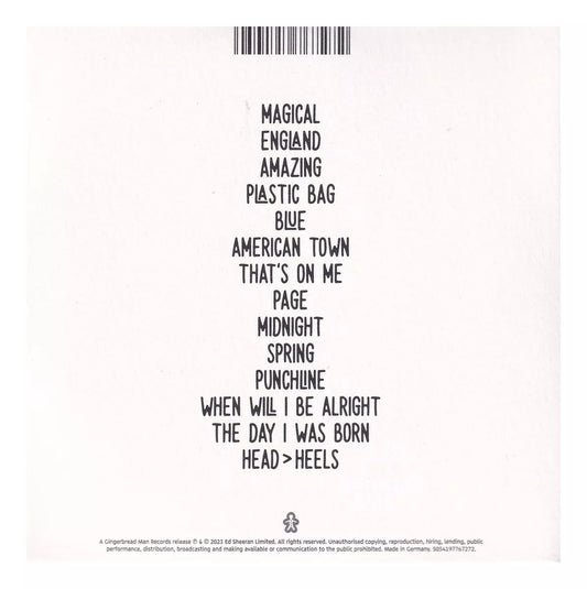 Ed Sheeran Autumn Variations Disco Cd