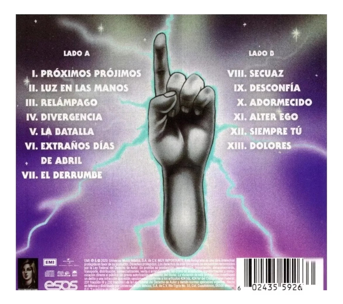 Enjambre - Proximos Projimos - Disco Cd