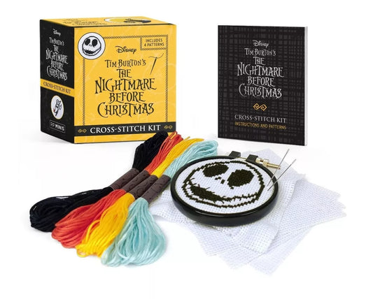 Mini Kit De Costura Bordado Extraño Mundo Jack Running Press