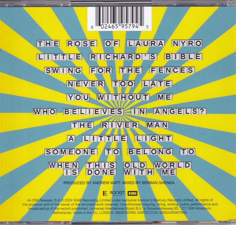 Elton John & Brandi Carlile Who Believes In Angels 2025 Cd